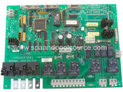 6600-017, Sundance Spas Circuit Board, 1995-1996 with Permaclear