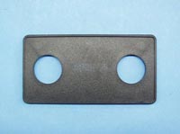 Panel, 2 hole 6 1/2x3 3/8, LG