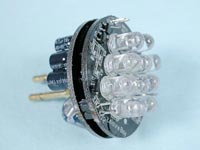 Light, 12V, Rotating 10 Colors LED,