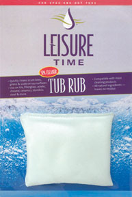 Leisure Time Tub Rub Scrubber Pad