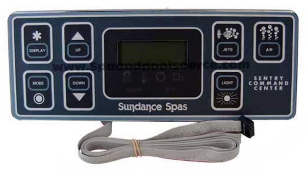 6600-211, Sundance Spa Side Control, 800 Series, 1 Pump
